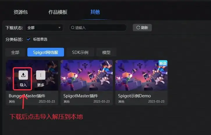 导入